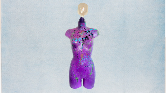 Lampe design mannequin - femme